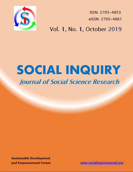 Social Iquiry Journal Cover